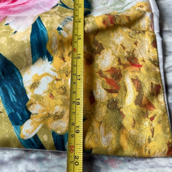 2 NEW Pillow Cases Slip Pillowcase 20inX27in 2 Pack Standard Queen Floral Flower - Picture 12 of 12